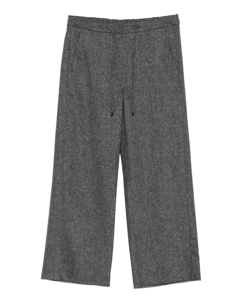 Max Mara Vinci Hose mit Kordelzug - Grau Grau