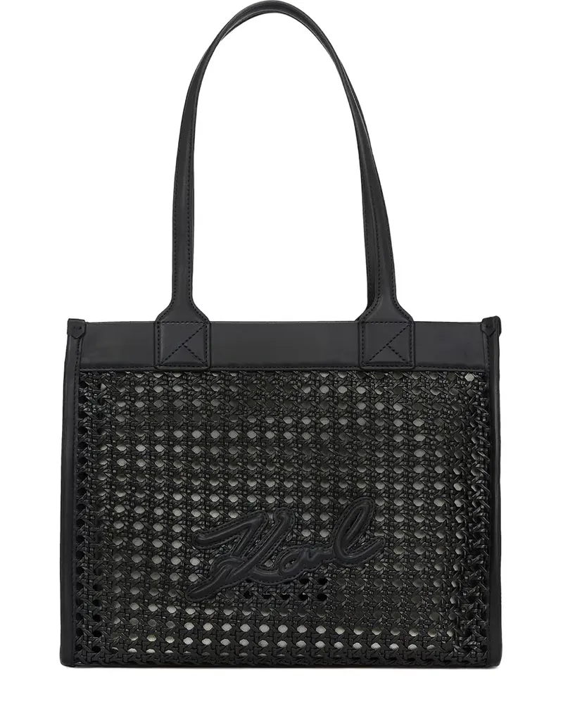 Karl Lagerfeld Mittelgroße K/Skuare Handtasche - Schwarz Schwarz