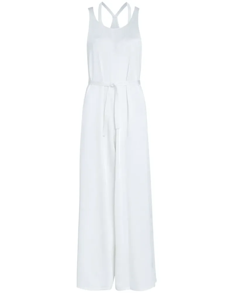 Osklen Jumpsuit mit Cut-Outs - Weiß Weiß
