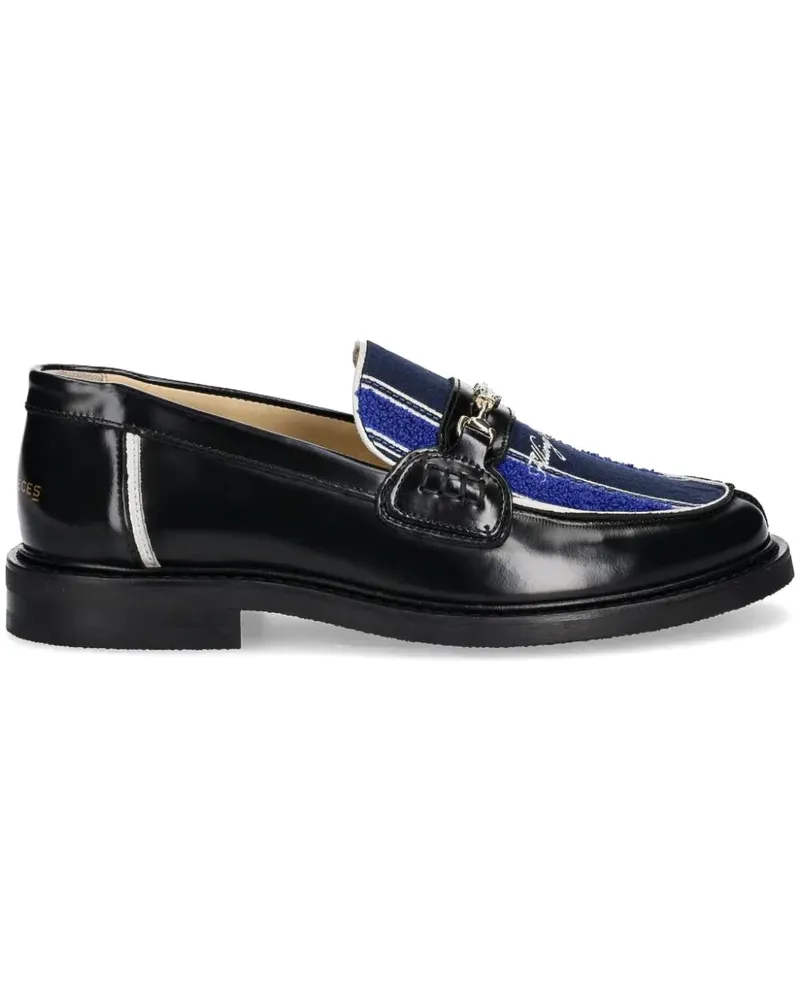 Filling Pieces Football Loafer - Schwarz Schwarz