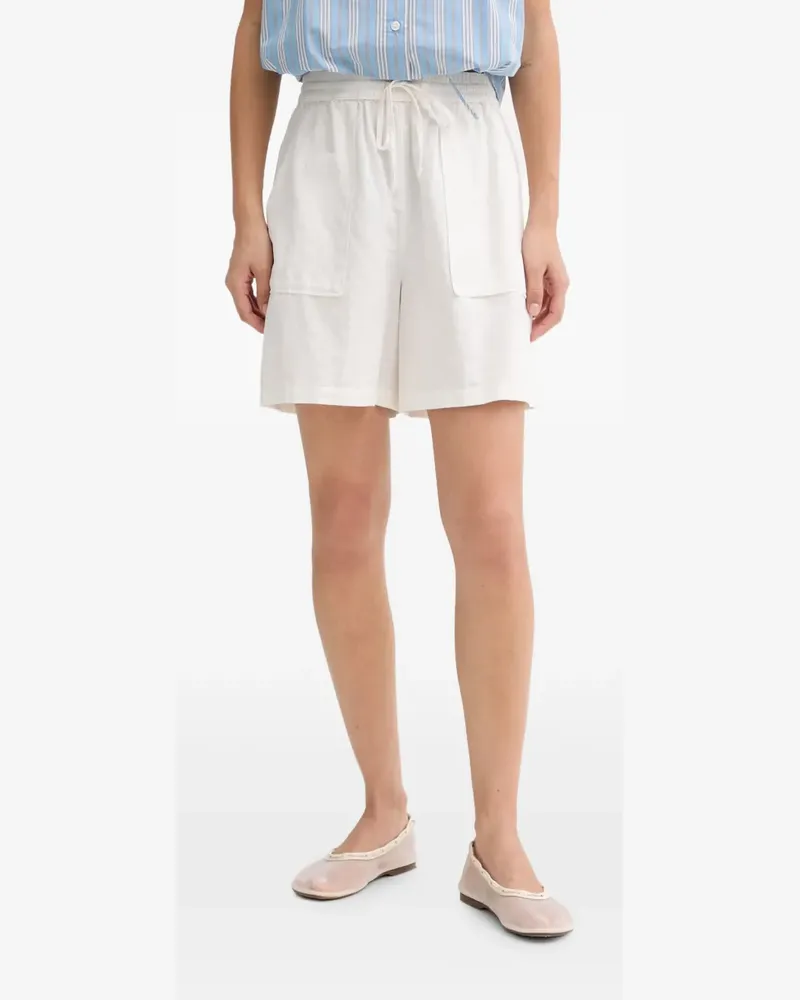 Marc O'Polo Shorts mit Kordelzug - Weiß Weiß