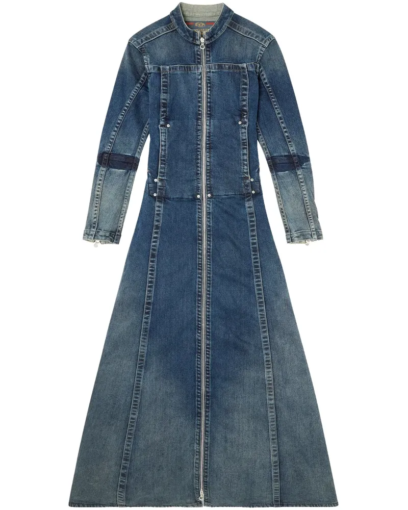 Diesel DE-RO1-RE-FSG Maxikleid - Blau Blau