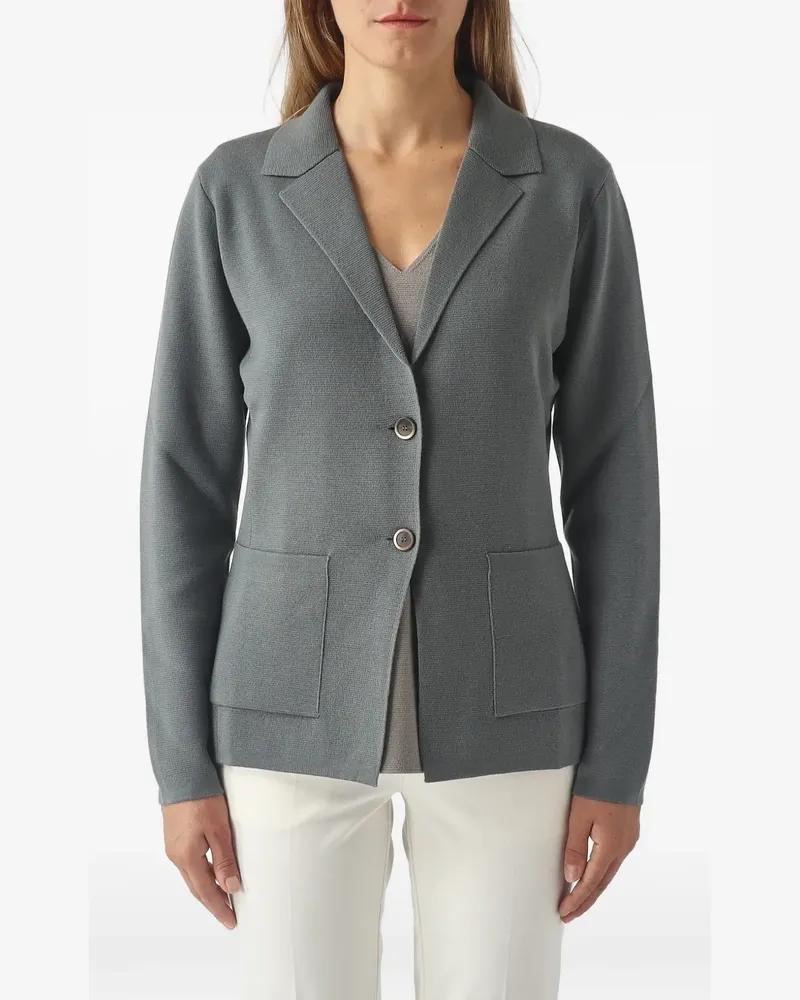 Gran Sasso button-fastening patch-pocket jacket - Grau Grau