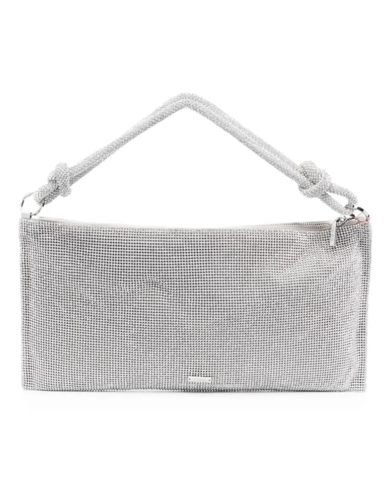 Cult Gaia Hera Nano Schultertasche Silber