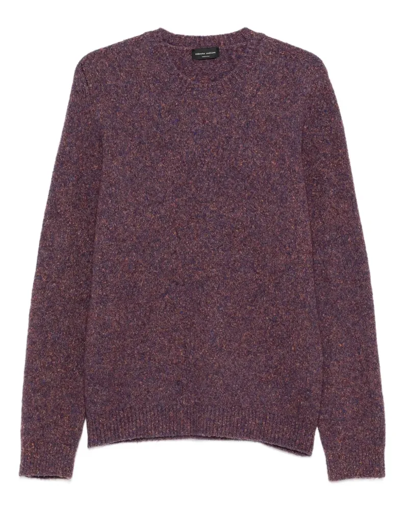Roberto Collina Pullover mit Rundhalsausschnitt - Violett Violett