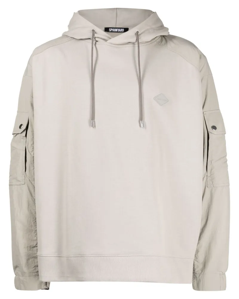 Spoonyard Hoodie mit Logo-Applikation - Nude Nude