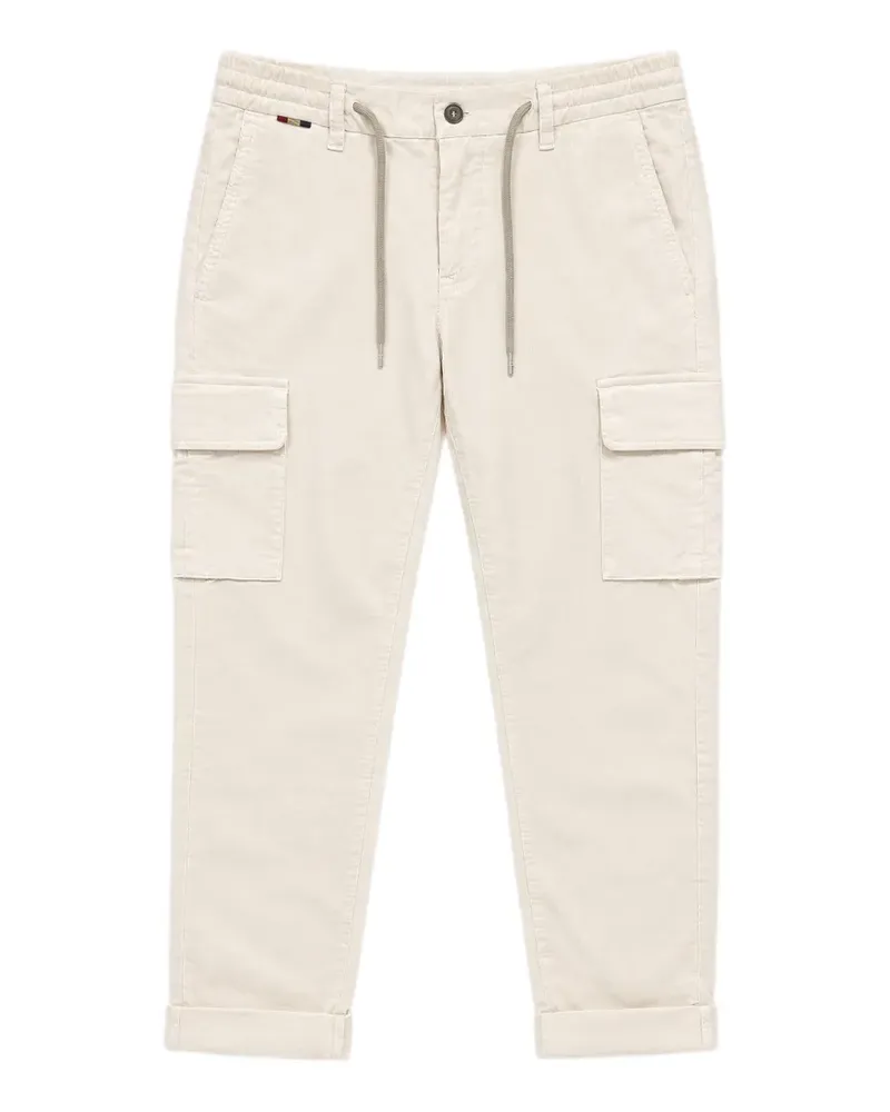 Mason's Chile drawstring-waist cargo pants - Weiß Weiß