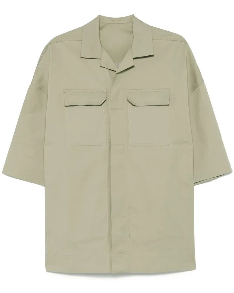 Rick Owens Magnum Tommy Hemd - Grün Grün