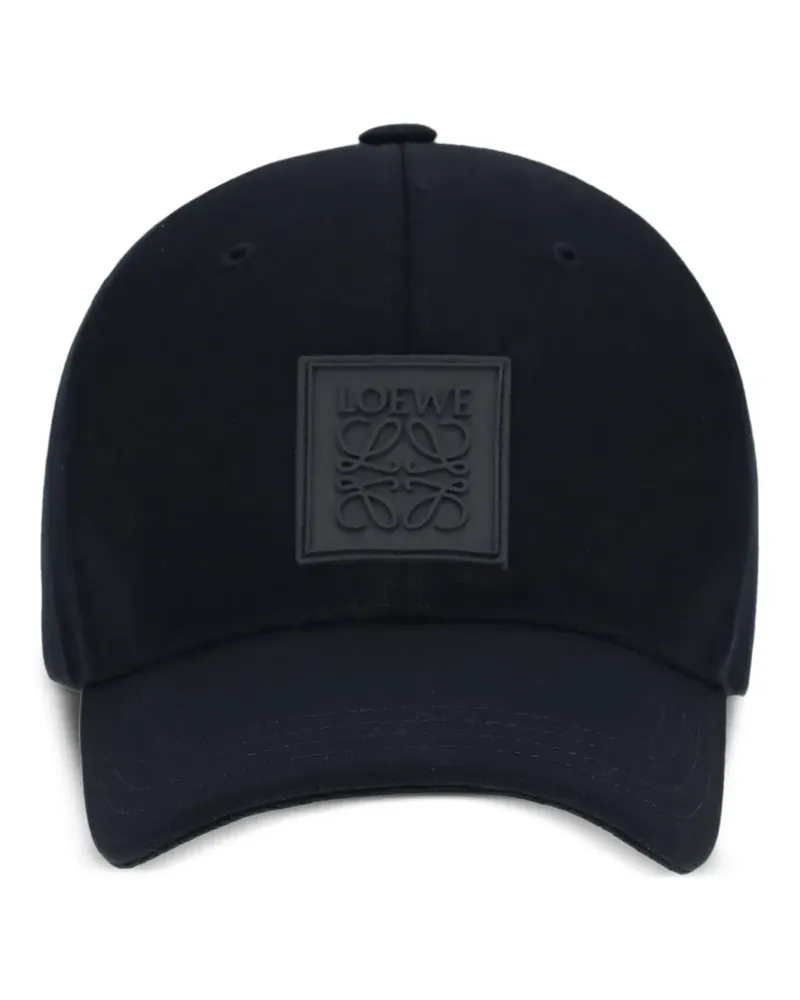 Loewe Baseballkappe mit Logo-Schild - Blau Blau