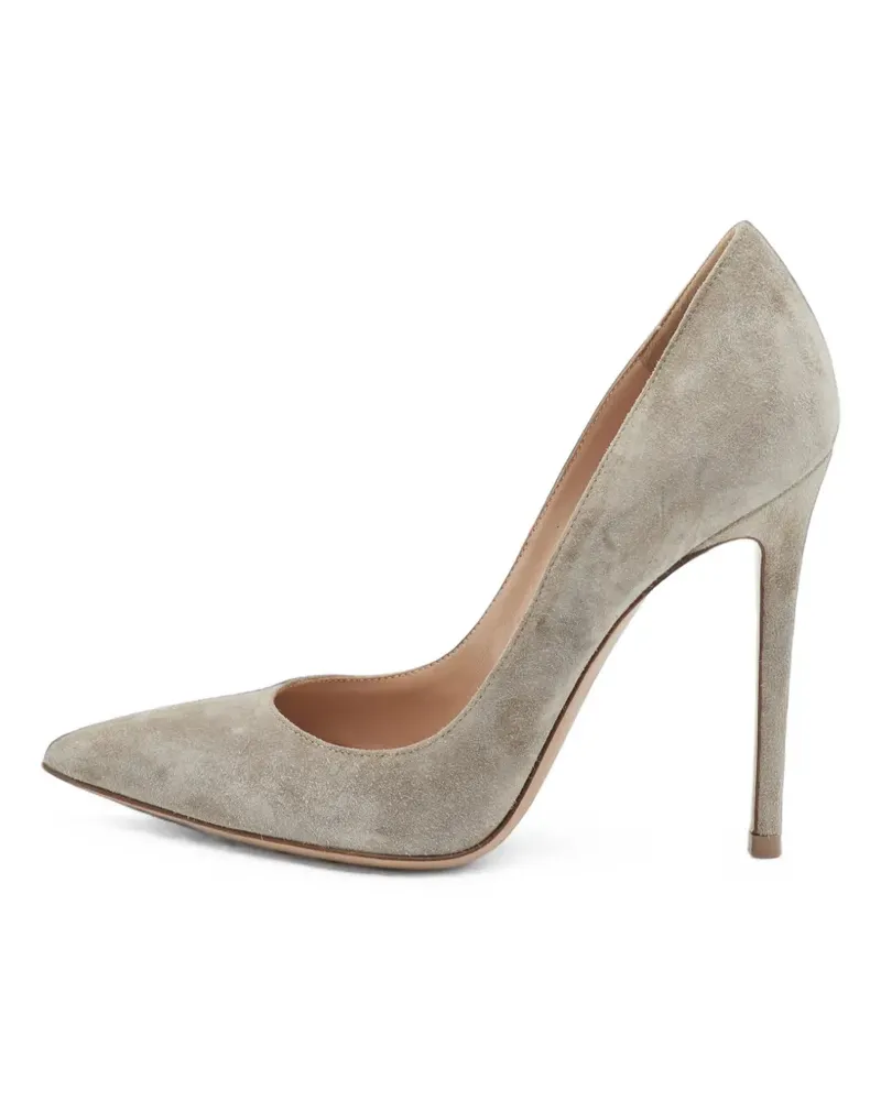 Gianvito Rossi Gianvito 85 pointed-toe pumps - Grau Grau
