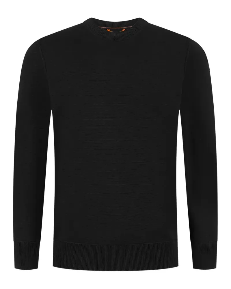 Parajumpers Pullover mit Logo-Patch - Schwarz Schwarz