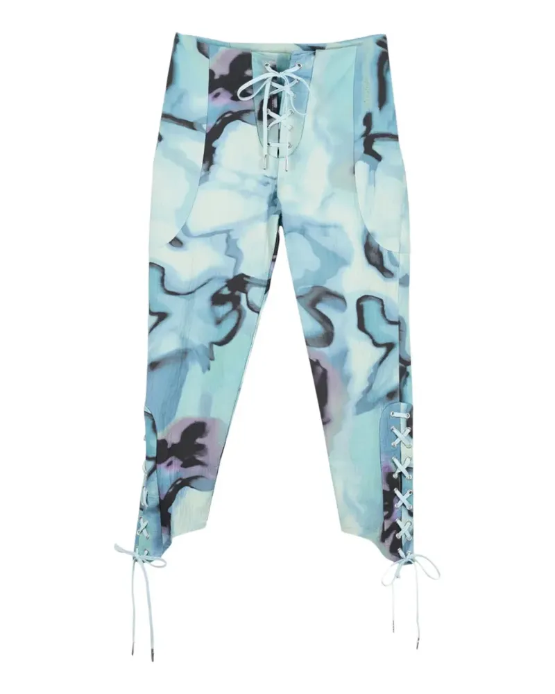 Collina Strada Baneberry Hose mit Schnürung - Blau Blau