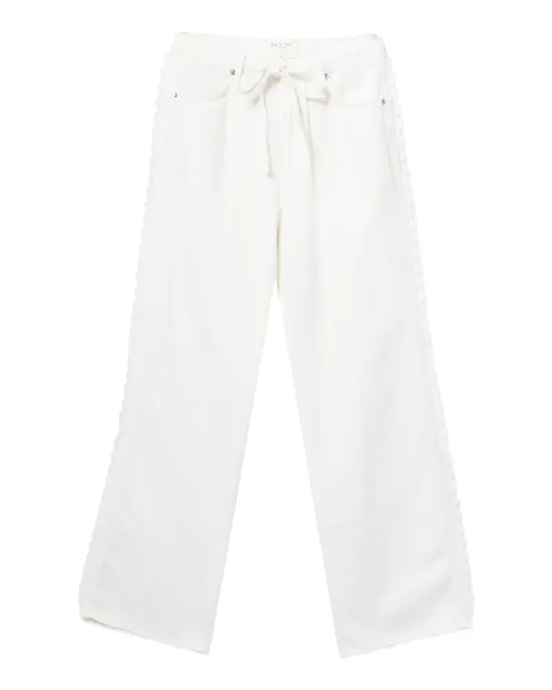 Rag & Bone Phoebe Hose - Weiß Weiß