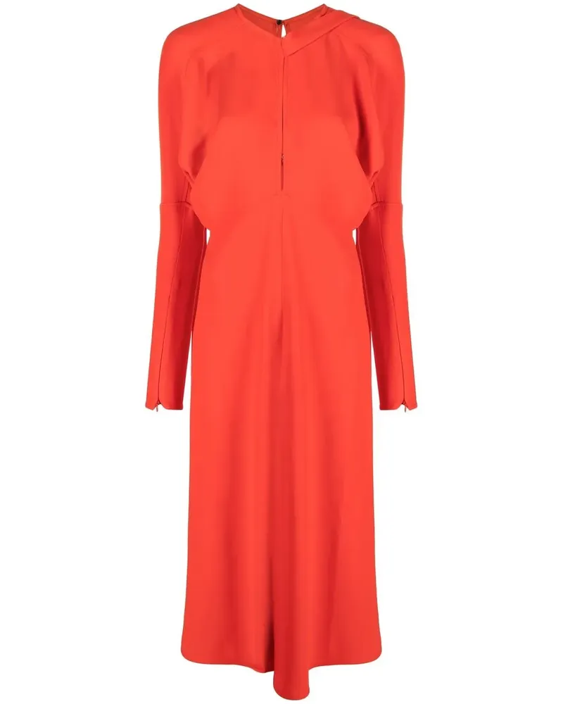 Victoria Beckham Kleid in A-Linie - Rot Rot
