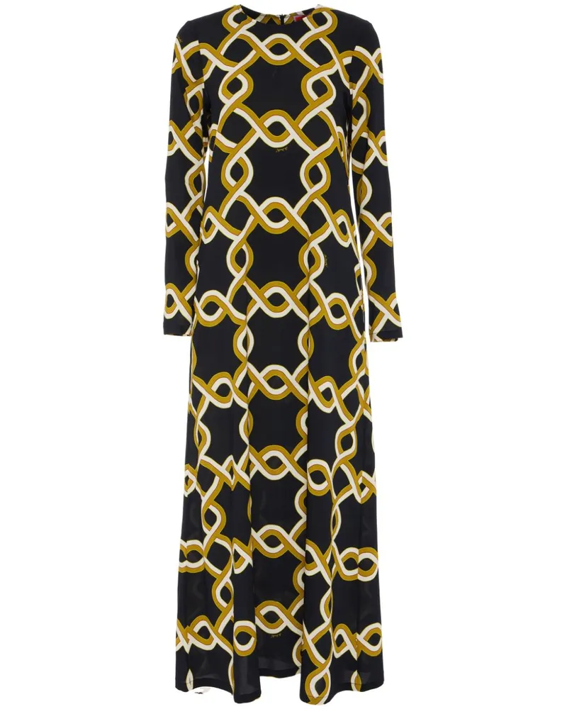 La DoubleJ Swing' Kleid - Schwarz Schwarz