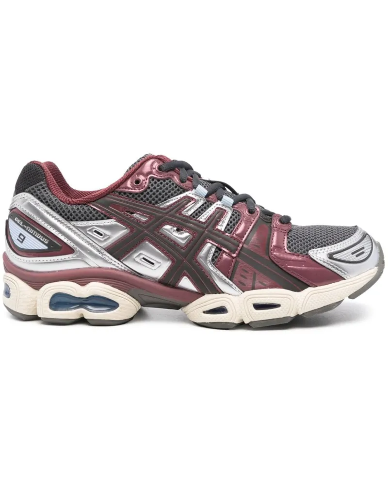 Asics Gel-Nimbus 9 Mesh-Sneakers - Grau Grau