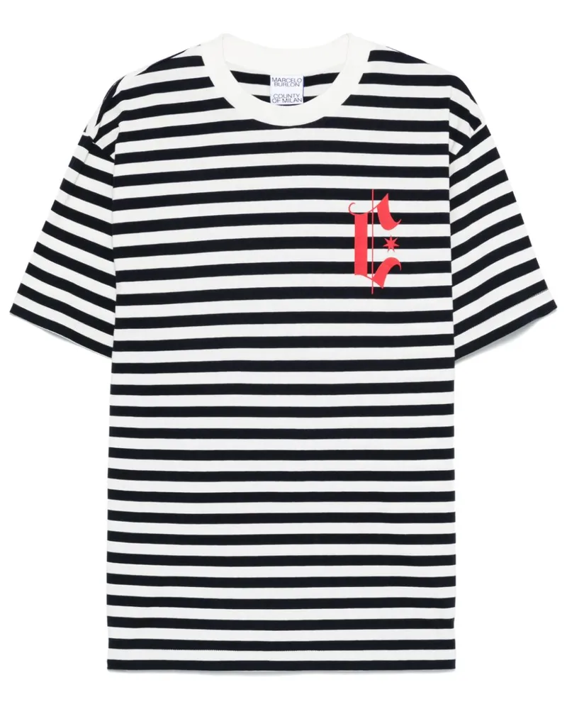 Marcelo Burlon | County of Milan Headletter T-Shirt - Weiß Weiß