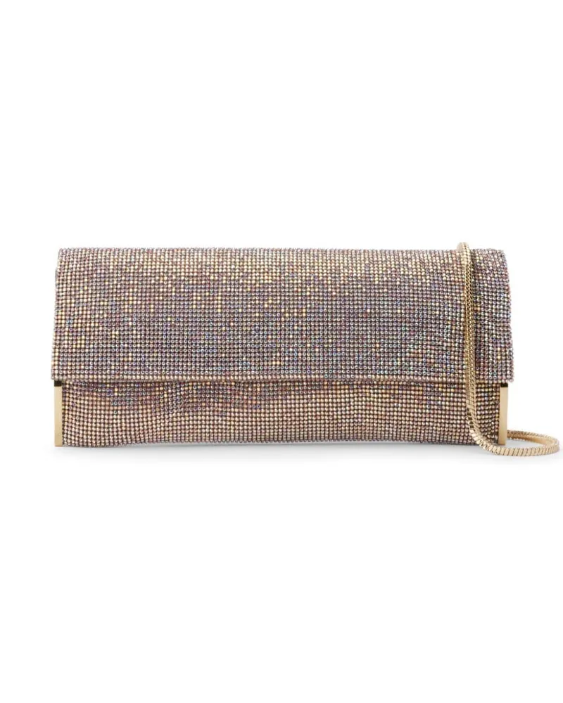 Benedetta Bruzziches Kate Clutch mit Strass Gold