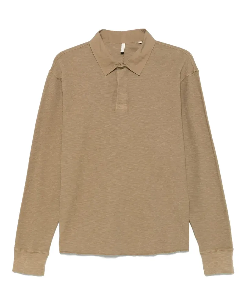 Sunflower Strukturiertes Poloshirt - Braun Braun