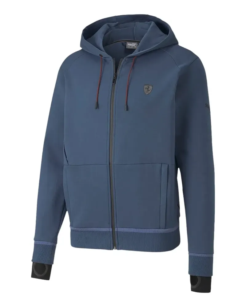 Puma x Scuderia Ferrari Hoodie mit Logo - Blau Blau