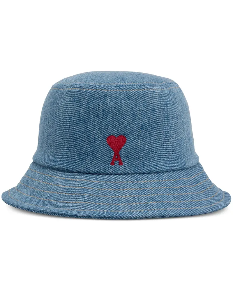 AMI Paris Ami de Coeur Fischerhut - Blau Blau