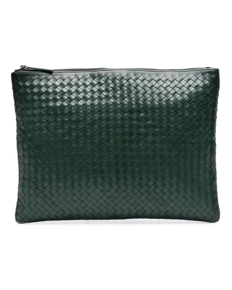 Dragon Diffusion Clutch aus veganem Leder - Grün Grün