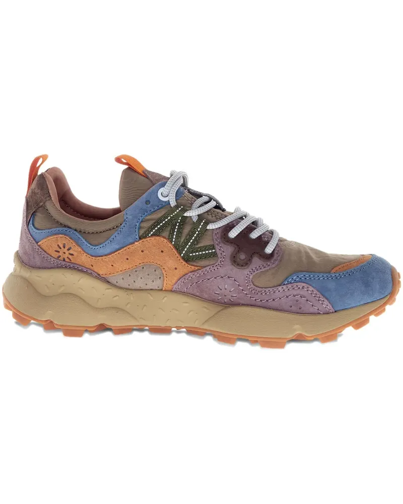 Flower MOUNTAIN Yamano 3 Sneakers mit Nubukledereinsätzen - Grau Grau