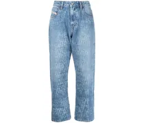 Gerade Jeans mit lockerem Schnitt