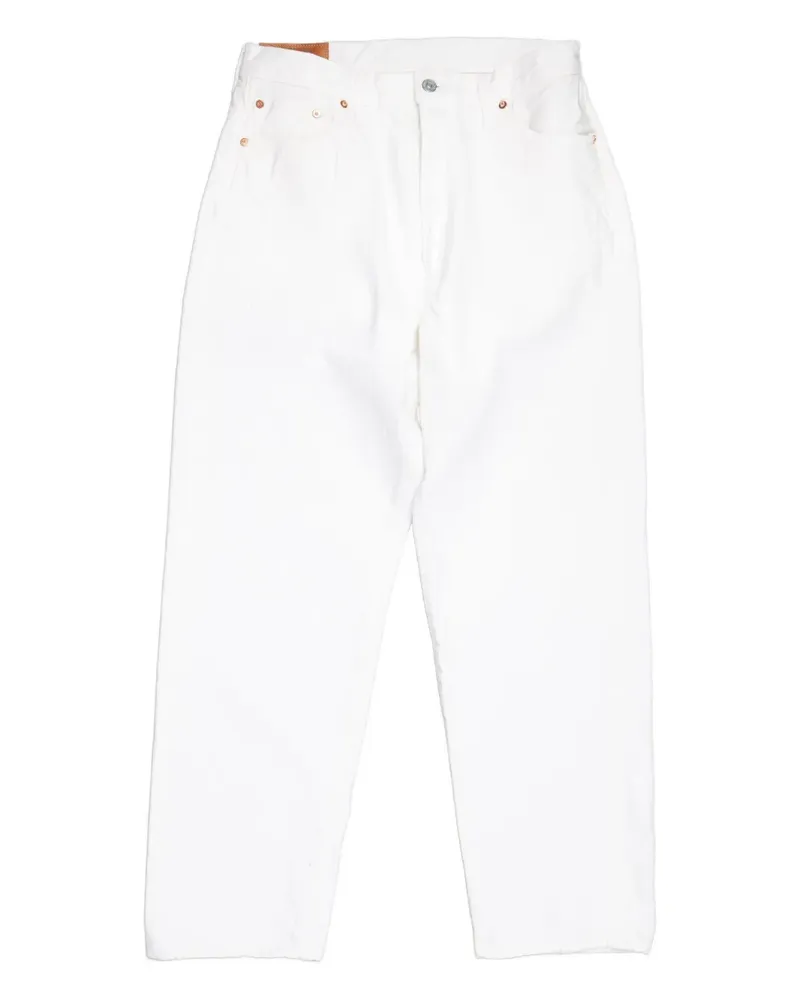 Kaptain Sunshine 5P Straight-Leg-Jeans - Weiß Weiß