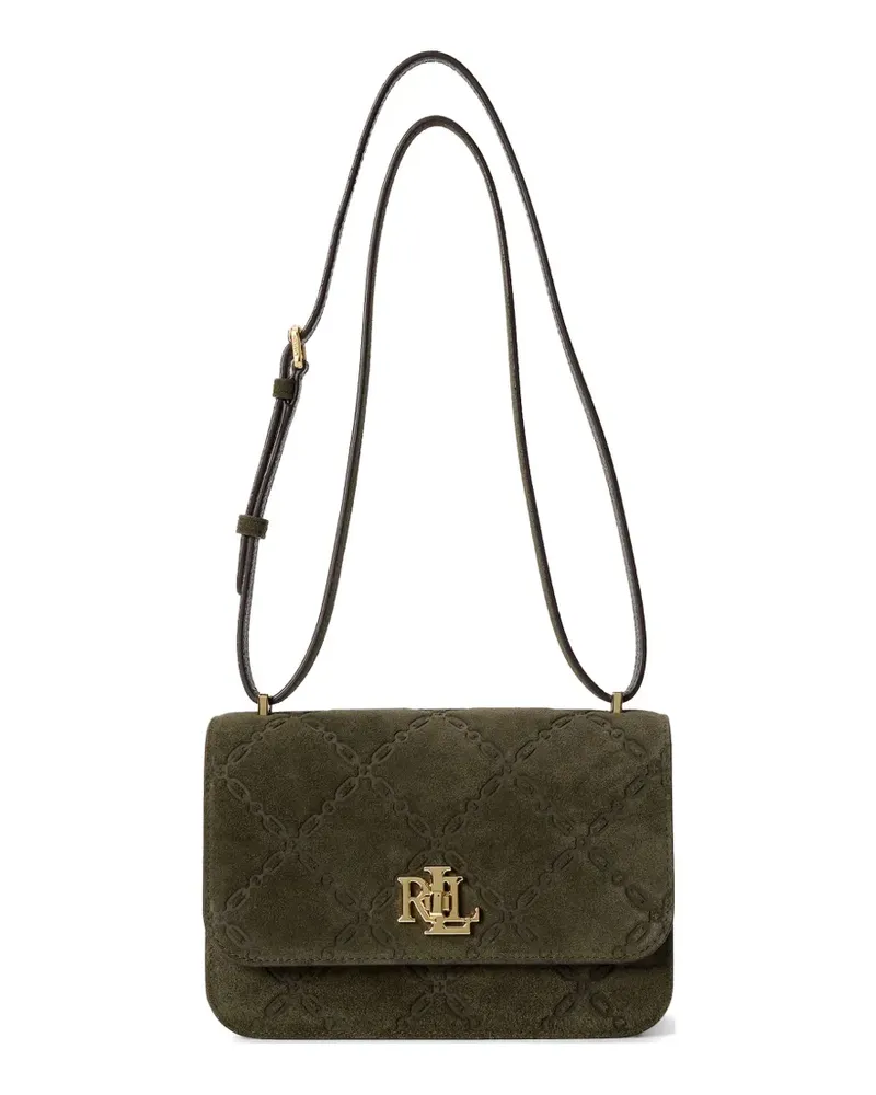 Ralph Lauren medium Sophee embossed logo cross body bag - Grün Grün