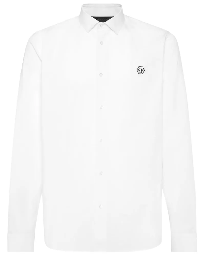 Philipp Plein Sugar Daddy Hemd - Weiß Weiß