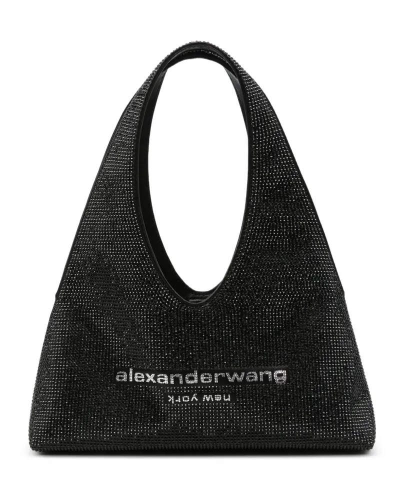 Alexander Wang Pike Tote Bag mit Logo - Schwarz Schwarz