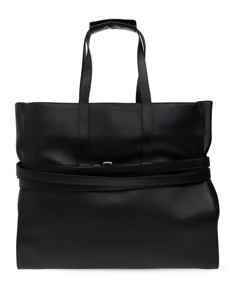 Moschino Tie Me Tote Bag - Schwarz Schwarz