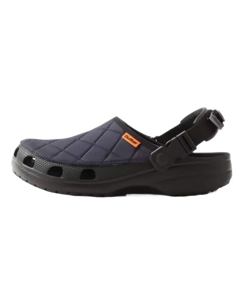 Crocs x Butter Goods Classic gesteppte Mules - Schwarz Schwarz