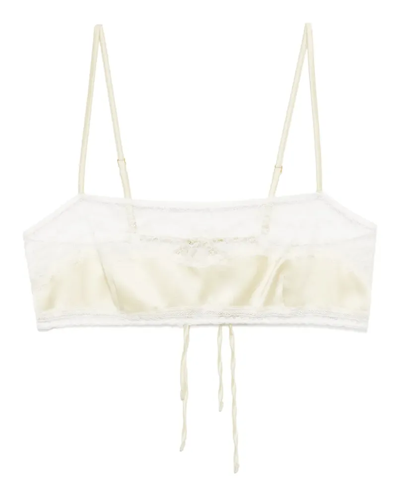 Kiki De Montparnasse Gestufter Bandeau-BH - Gelb Gelb