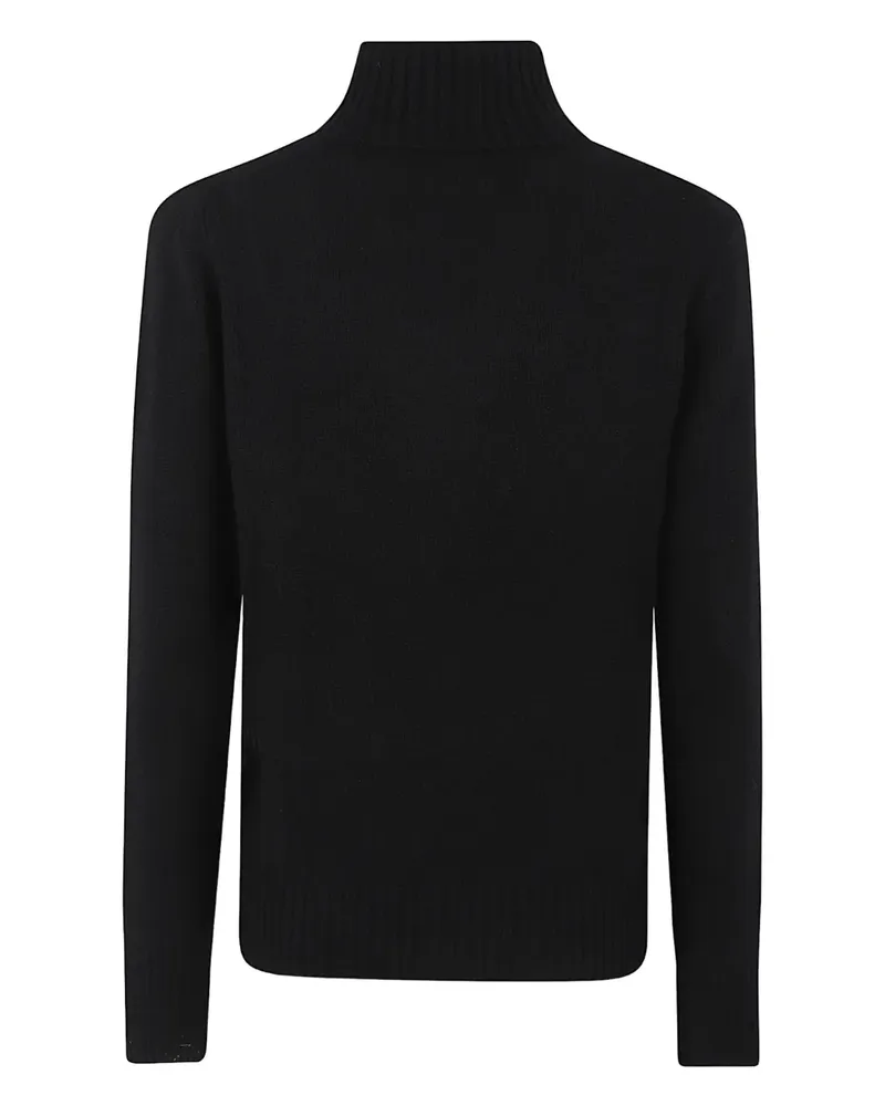 ALLUDE roll-neck sweater - Schwarz Schwarz