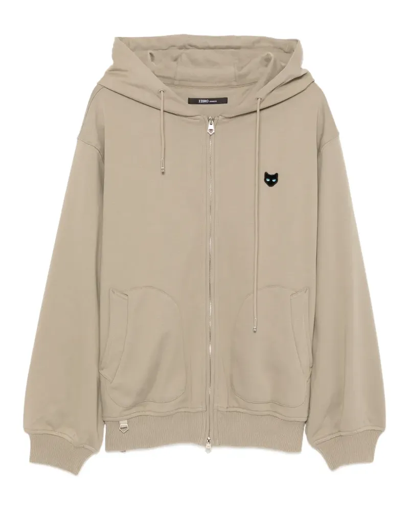 SONGZIO Blue Eye Kapuzenjacke mit Reißverschluss - Nude Nude