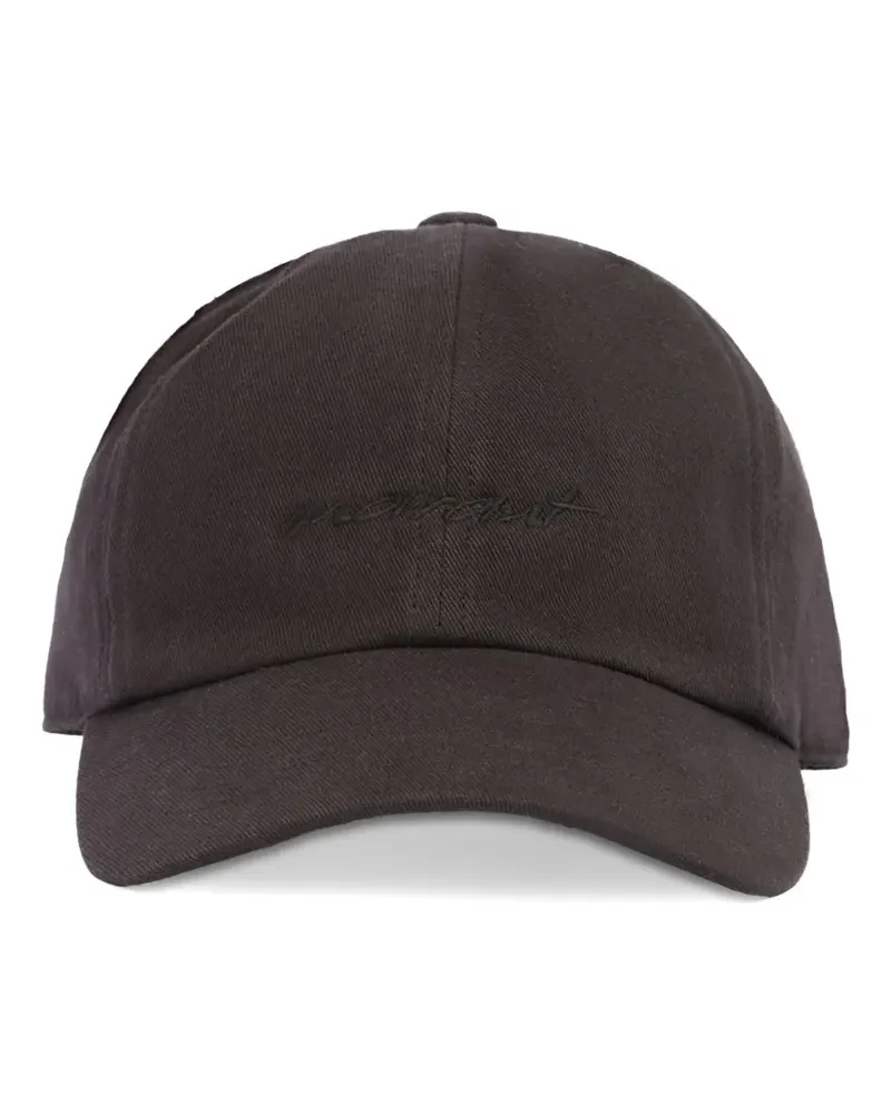 Isabel Marant Tomas Baseballkappe mit Stickerei - Braun Braun