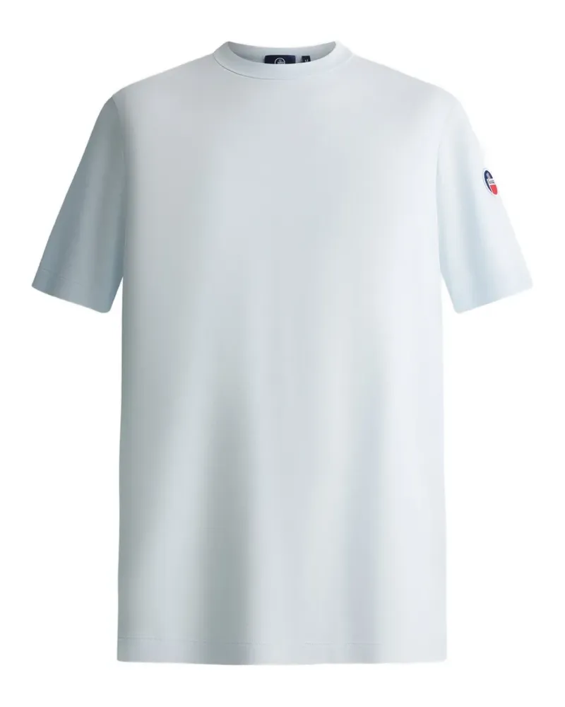 FUSALP Riviere crew-neck T-shirt - Blau Blau