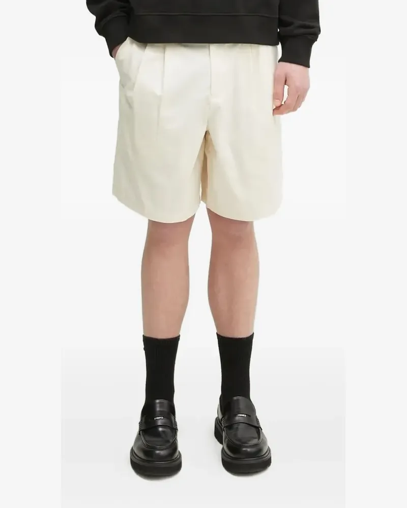Fred Perry Shorts mit Bundfalten - Nude Nude