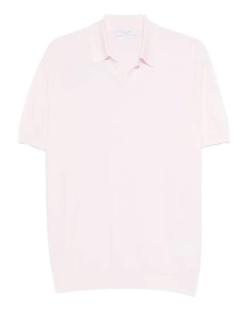Boglioli V-neck T-shirt - Rosa Rosa