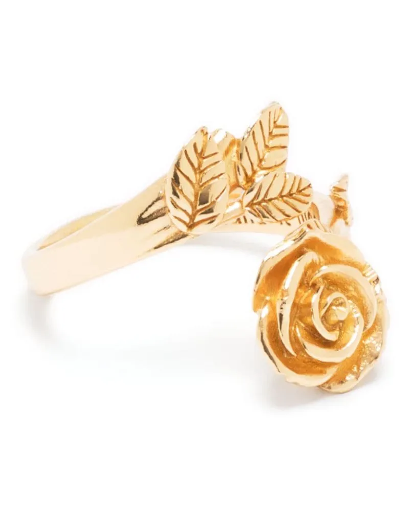 Emanuele Bicocchi Ring in Spiralform mit Glanzoptik - Gold Gold