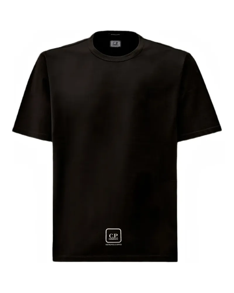 C.P. Company Metropolis Series printed short-sleeve T-shirt - Schwarz Schwarz