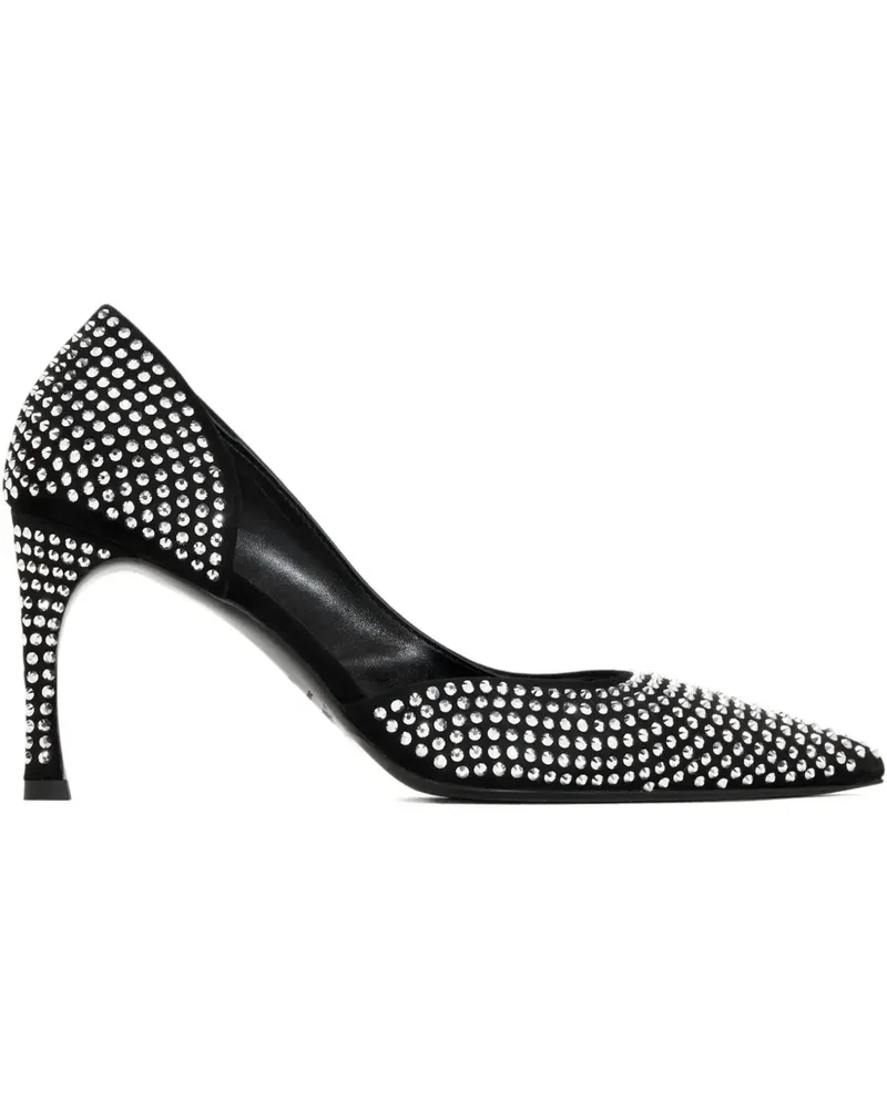ROTATE Birger Christensen rhinestone stiletto pumps - Schwarz Schwarz