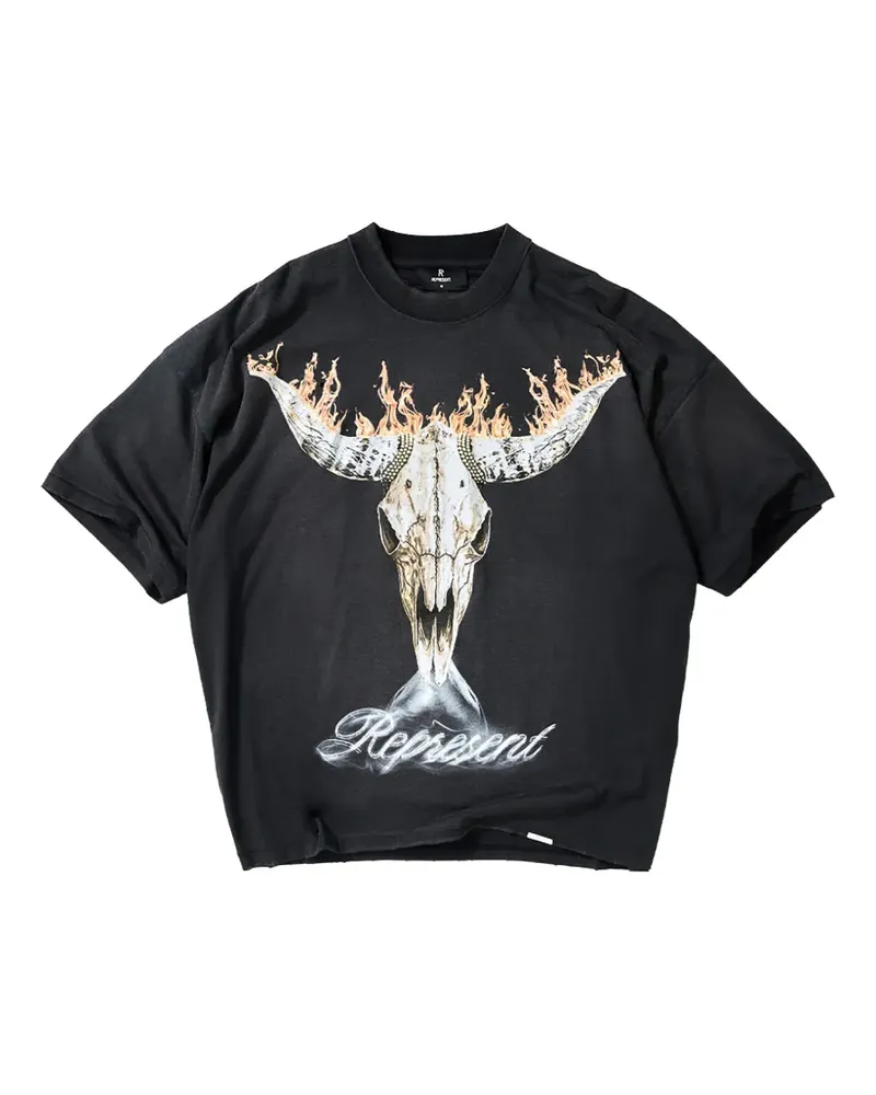 REPRESENT British Cowboys T-shirt - Schwarz Schwarz