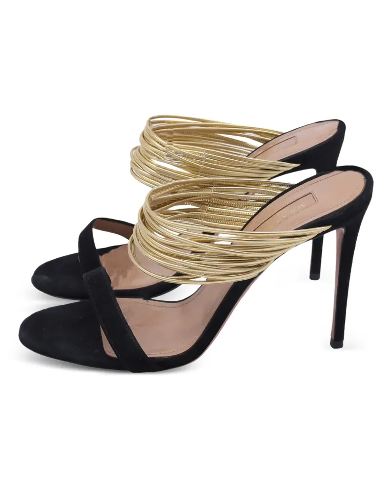 Aquazzura Rendez Vous Sandalen - Schwarz Schwarz