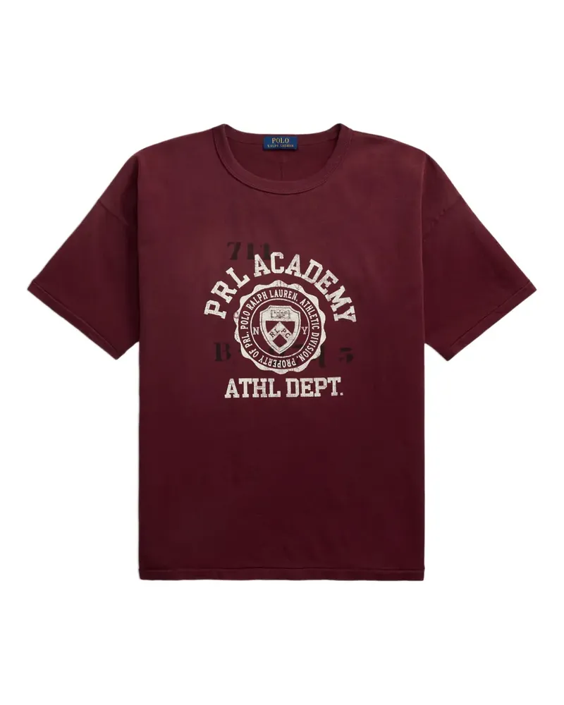 Ralph Lauren T-Shirt mit grafischem Print - Rot Rot