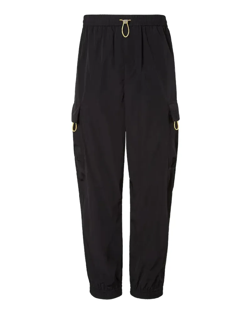 Fendi Hose mit elastischem Bund - Schwarz Schwarz