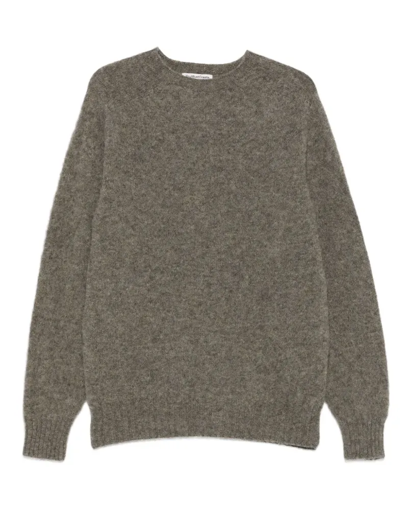 YMC Suedhead Pullover - Braun Braun