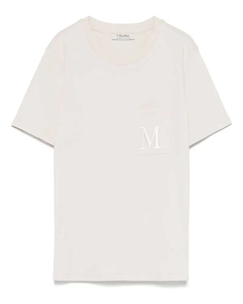 Max Mara Madera T-Shirt - Nude Nude